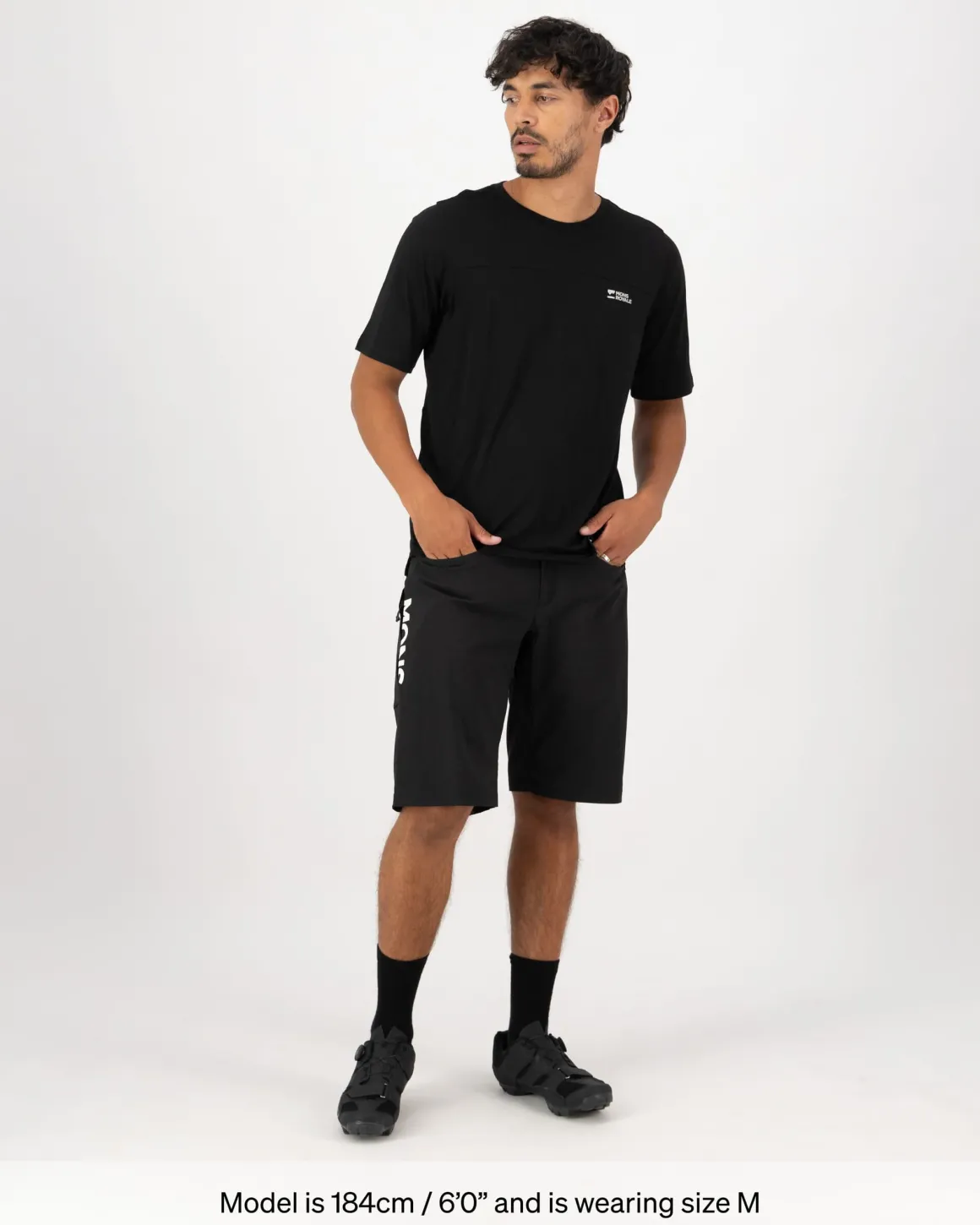 Diversion Merino Trail Shorts - Black