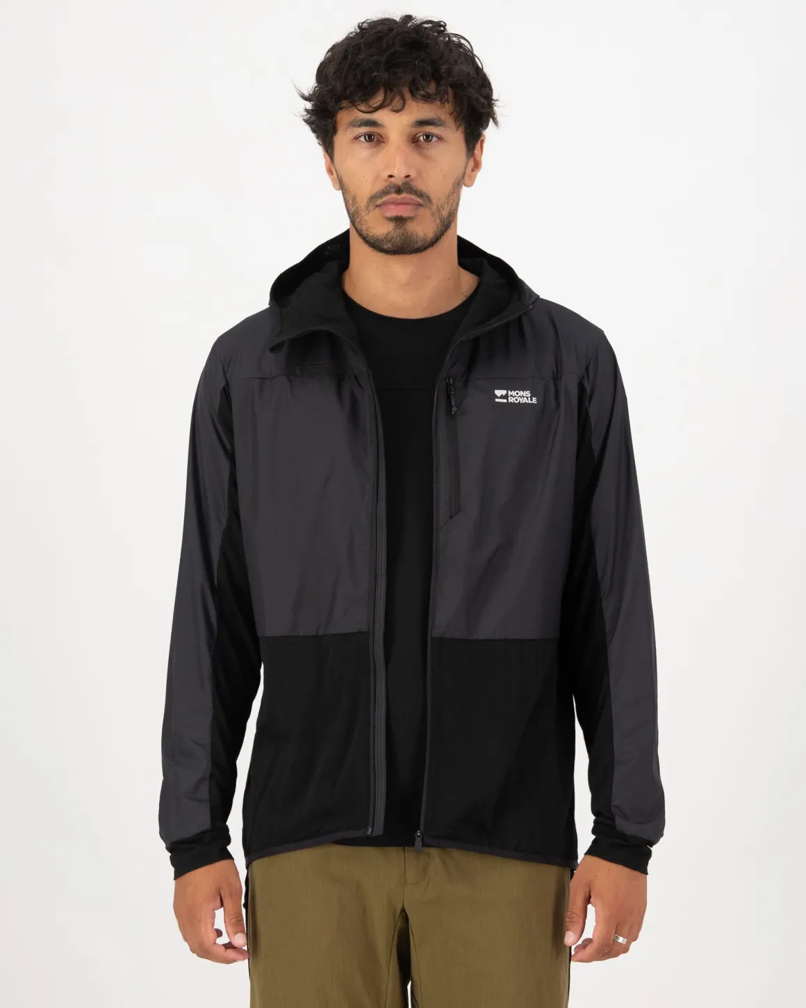 Diversion Merino Wind Jacket - Black