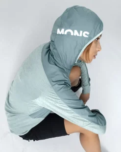Diversion Merino Wind Jacket - Dew / Desert Sage