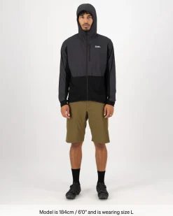 Diversion Merino Wind Jacket - Black