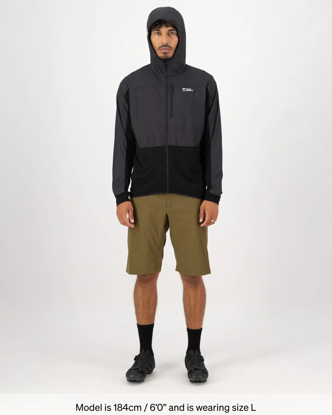 Diversion Merino Wind Jacket - Black
