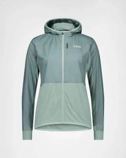Diversion Merino Wind Jacket - Dew / Desert Sage