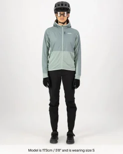 Diversion Merino Wind Jacket - Dew / Desert Sage
