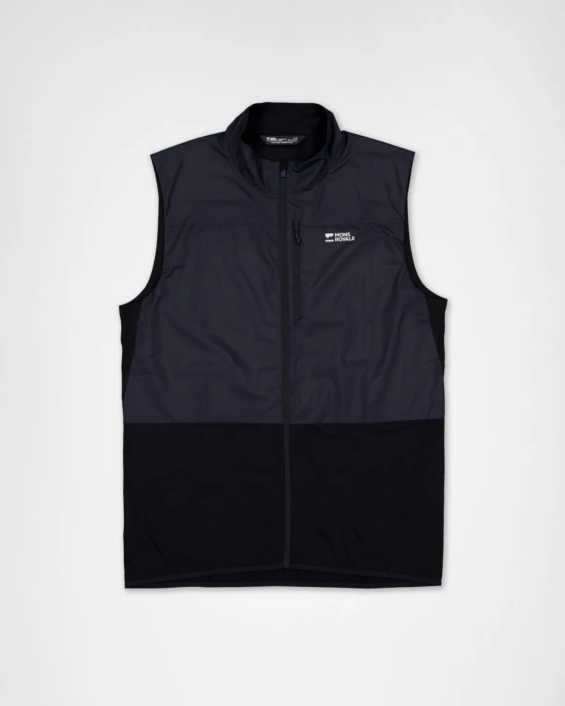 Diversion Merino Wind Vest - Black
