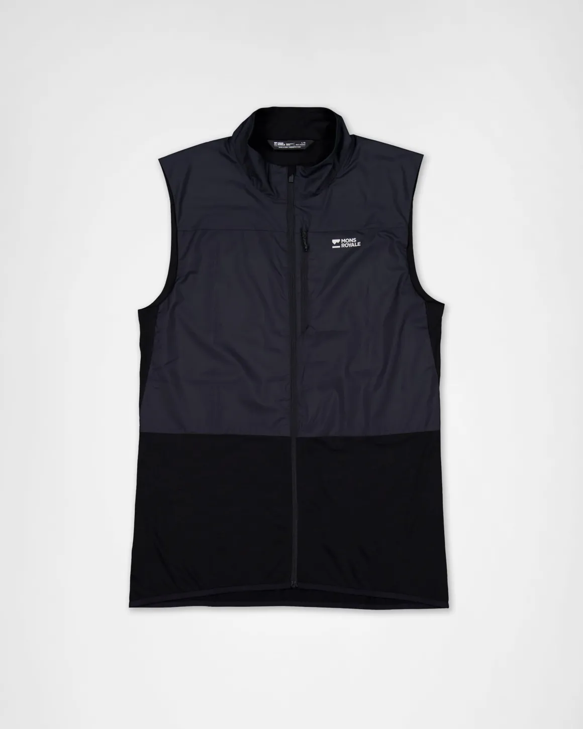 Diversion Merino Wind Vest - Black