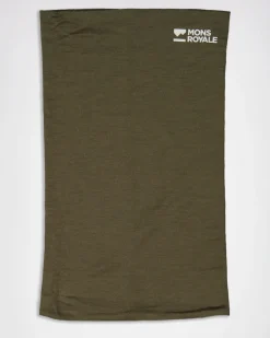 Double Up Merino Neckwarmer - Dark Olive