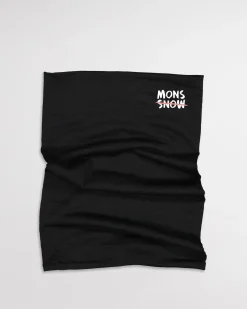 Double Up Merino Neckwarmer - Black 15 Years