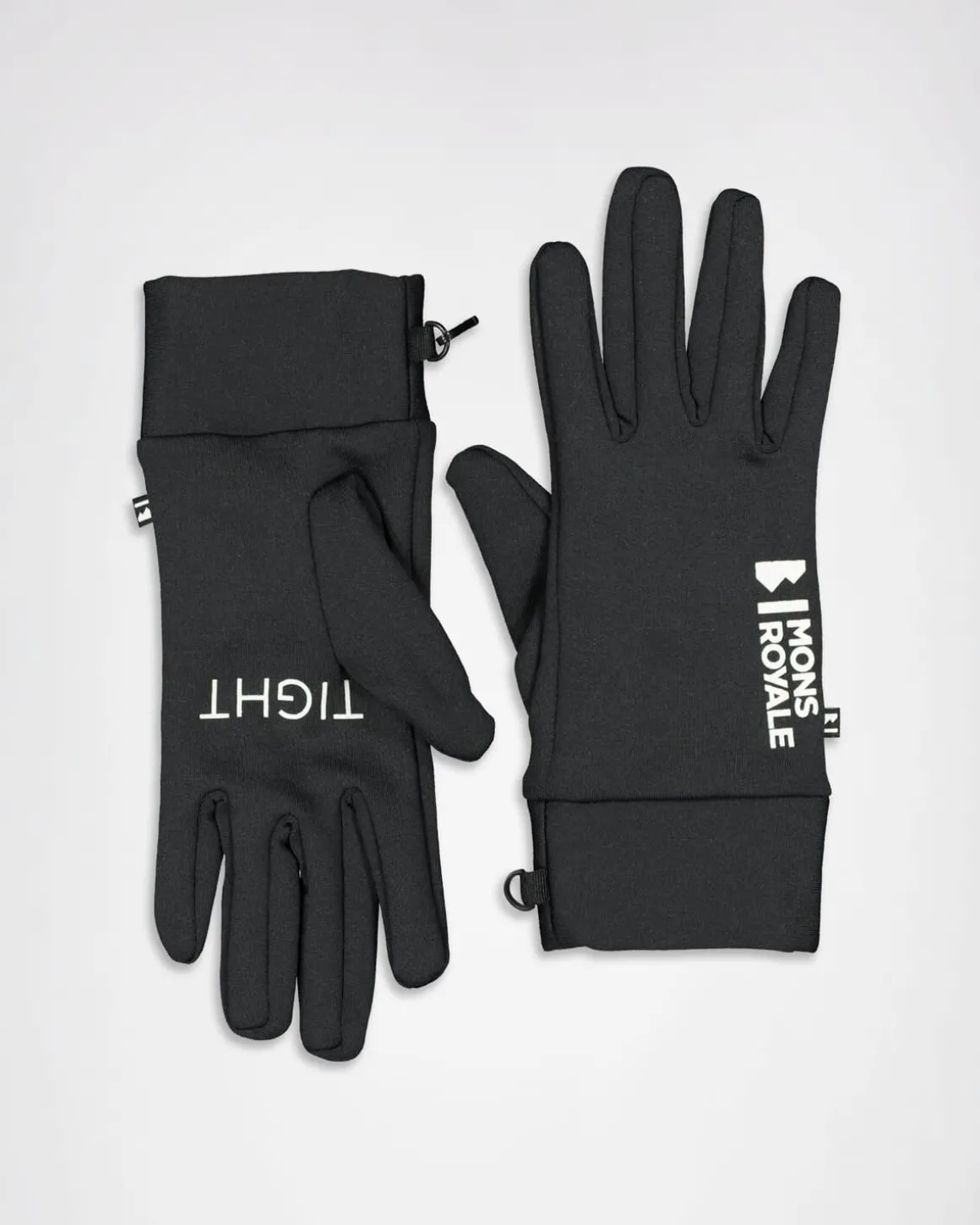 Elevation Merino Fleece Gloves - Black
