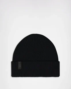 Fjord Merino Beanie - Black