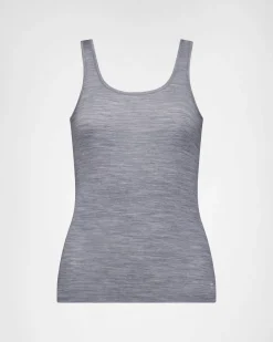 Folo Merino Tank - Grey Heather
