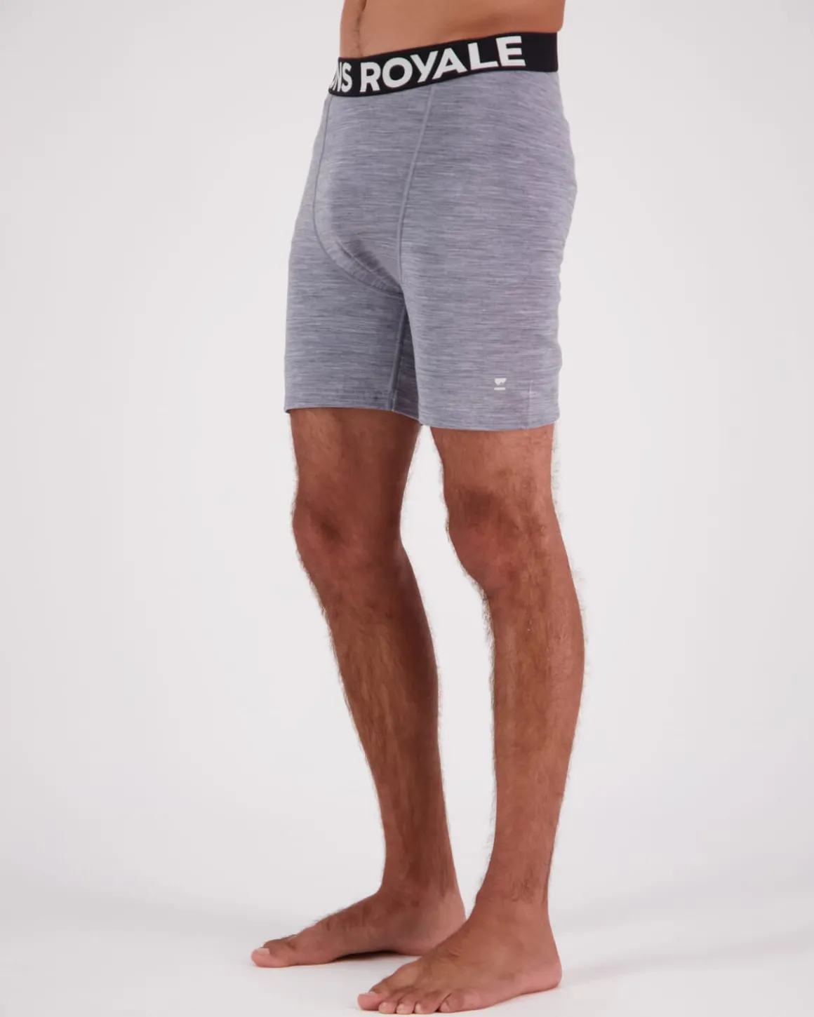 Hold 'em Merino Boxer - Grey Heather