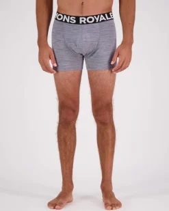 Hold 'em Shorty Merino Boxer - Grey Heather
