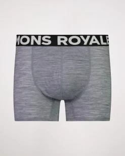 Hold 'em Shorty Merino Boxer - Grey Heather
