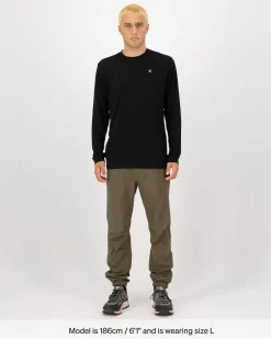 Icon Merino Classic Long Sleeve - Black