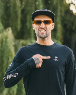Icon Merino Classic Long Sleeve - Black