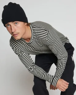 Icon Merino Classic Long Sleeve - Stripe