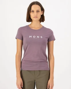 Icon Merino Classic T-Shirt - Mauve