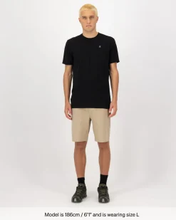 Icon Merino Classic T-Shirt - Black