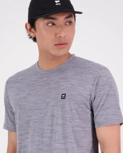 Icon Merino Classic T-Shirt - Grey Heather