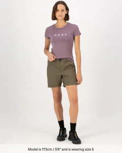 Icon Merino Classic T-Shirt - Mauve