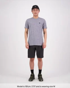 Icon Merino Classic T-Shirt - Grey Heather