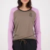 Icon Merino Raglan Long Sleeve - Orchid Dawn