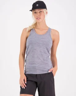 Icon Merino Tank - Grey Heather