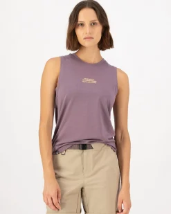Icon Merino Tank - Mauve