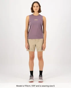 Icon Merino Tank - Mauve