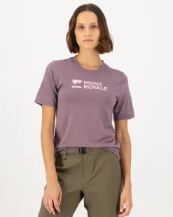 Icon Merino T-Shirt - Mauve