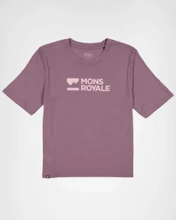 Icon Merino T-Shirt - Mauve