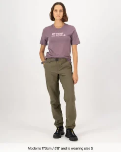 Icon Merino T-Shirt - Mauve