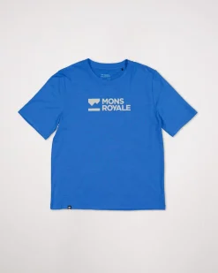 Icon Merino T-Shirt - Pop Blue
