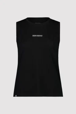 Icon Relaxed Merino Tank - Black