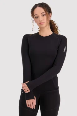 Olympus Merino Base Layer Long Sleeve - Black