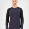 Olympus Merino Base Layer Long Sleeve - Black / 9 Iron
