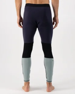 Olympus Merino Base Layer Legging - Dew / 9 Iron / Black
