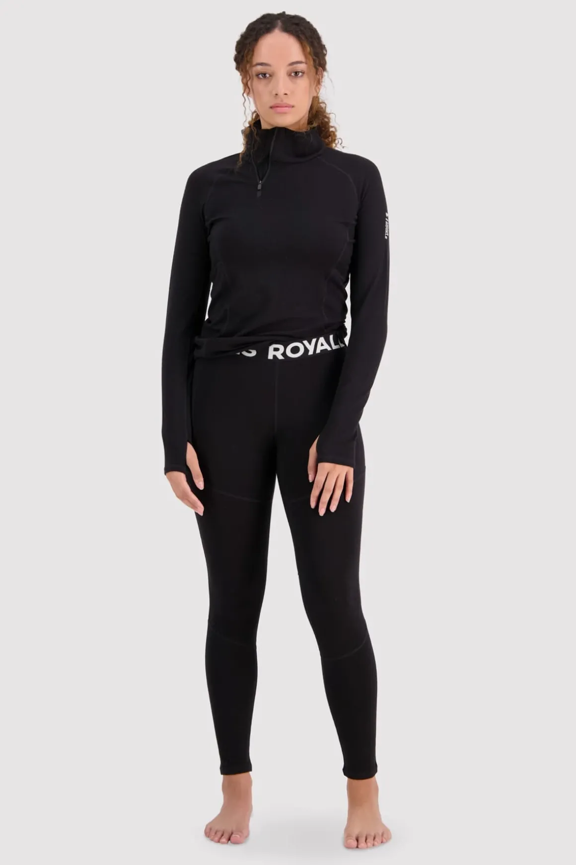 Olympus Merino Base Layer Legging - Black