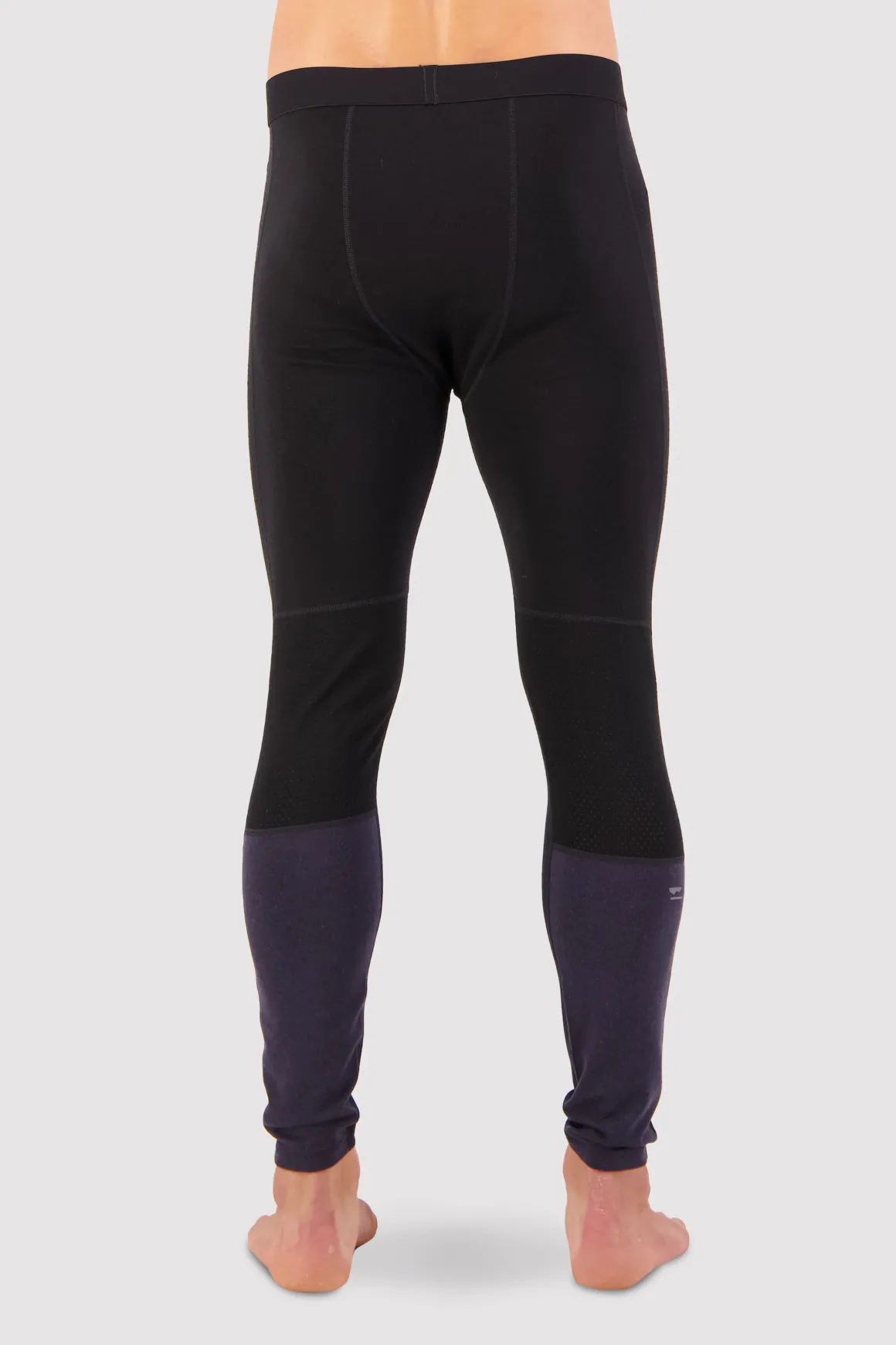 Olympus Merino Base Layer Legging - Black / 9 Iron