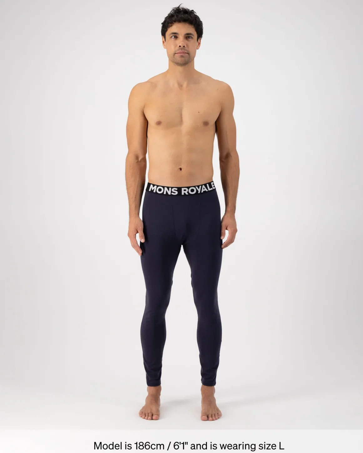 Olympus Merino Base Layer Legging - Dew / 9 Iron / Black