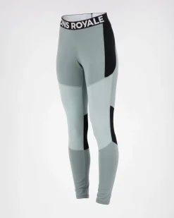 Olympus Merino Base Layer Legging - Glacier / Dew / Black