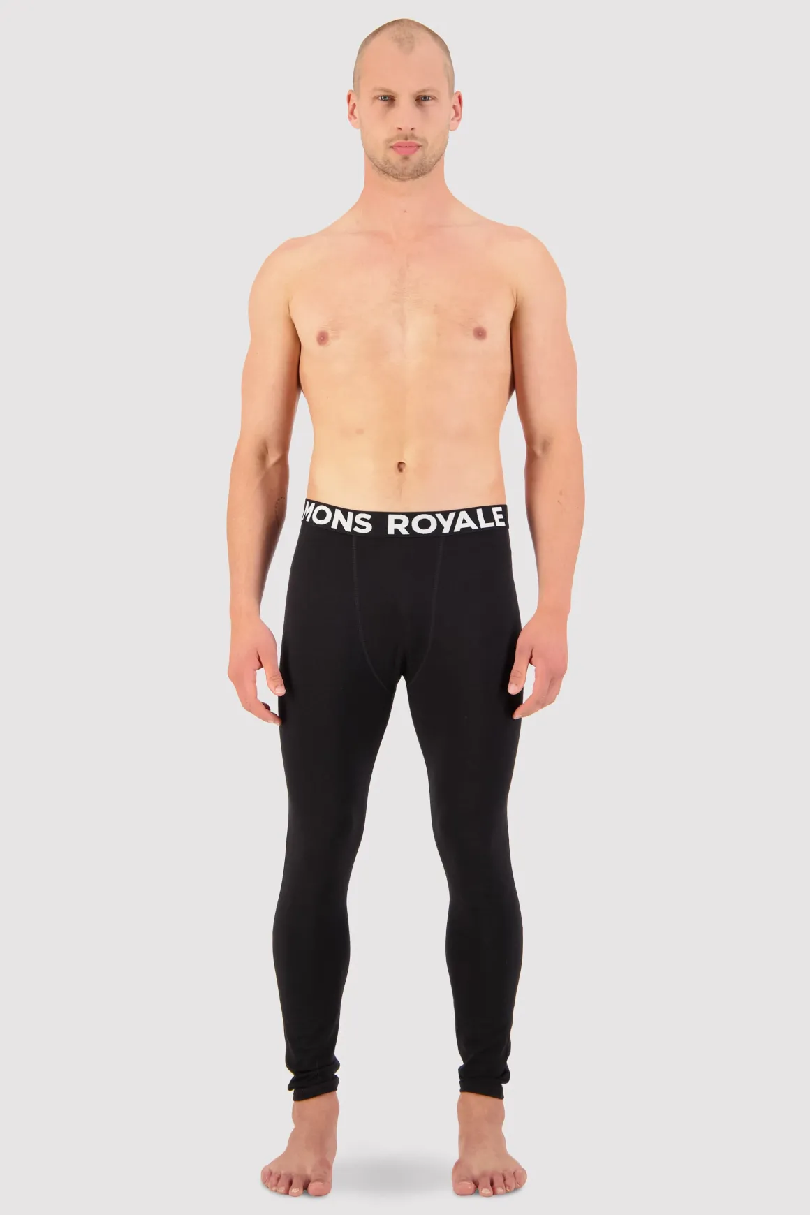 Olympus Merino Base Layer Legging - Black / 9 Iron