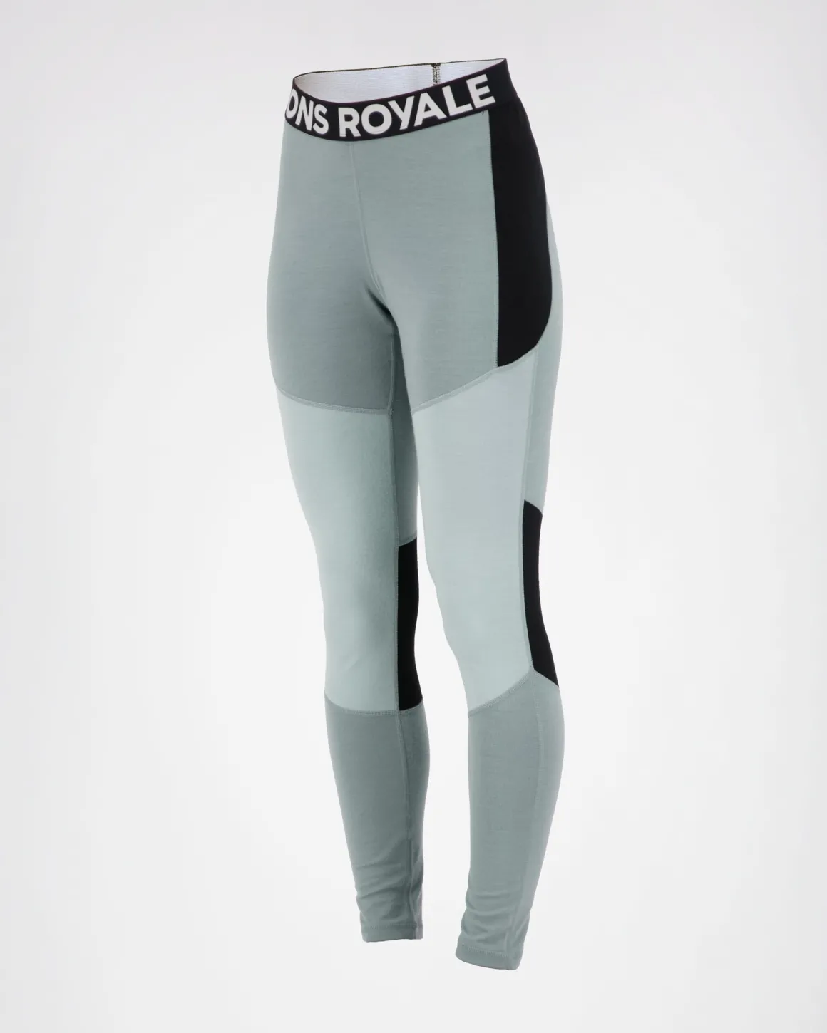 Olympus Merino Base Layer Legging - Glacier / Dew / Black