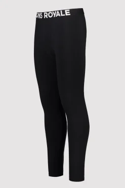 Olympus Merino Base Layer Legging - Black / 9 Iron