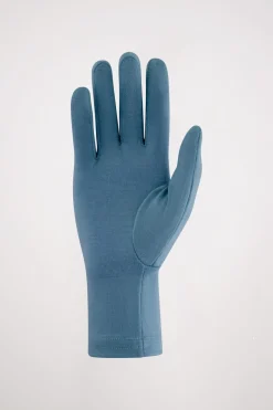 Olympus Merino Glove Liners - Blue Slate