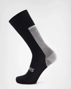 Pro Lite Merino Snow Sock - Black