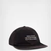 Roam 6 Panel Cap - Black