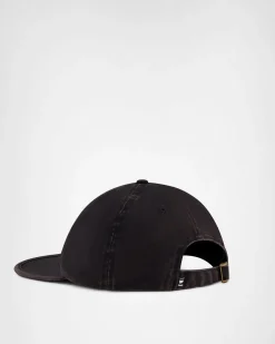 Roam 6 Panel Cap - Black