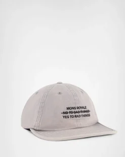 Roam 6 Panel Cap - Storm Grey