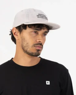 Roam 6 Panel Cap - Storm Grey